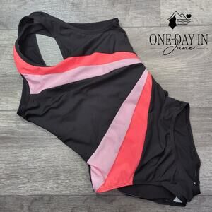 Aleumdr Crossback One Piece Swimsuit Size 13-14Y
